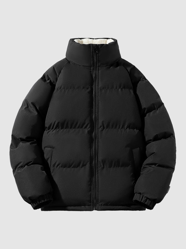 Men's Fleece-Lined Puffer Jacket