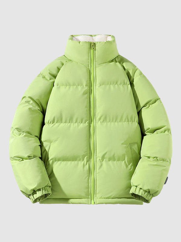 Men's Fleece-Lined Puffer Jacket