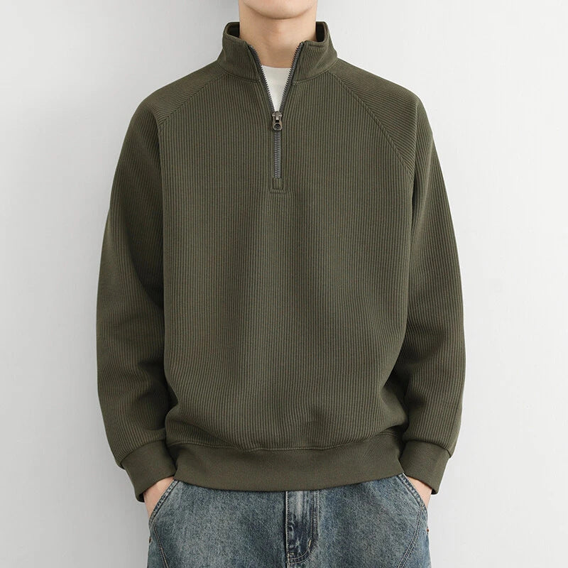 Men's Half-Zip Pullover Sweatshirt