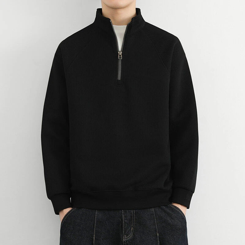 Men's Half-Zip Pullover Sweatshirt