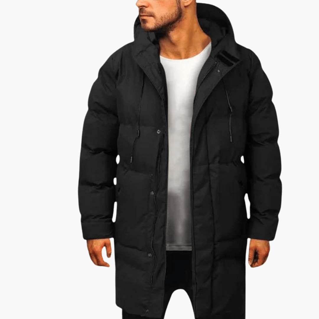 Men's Insulated Hooded Parka - Best Winter Jacket for Men