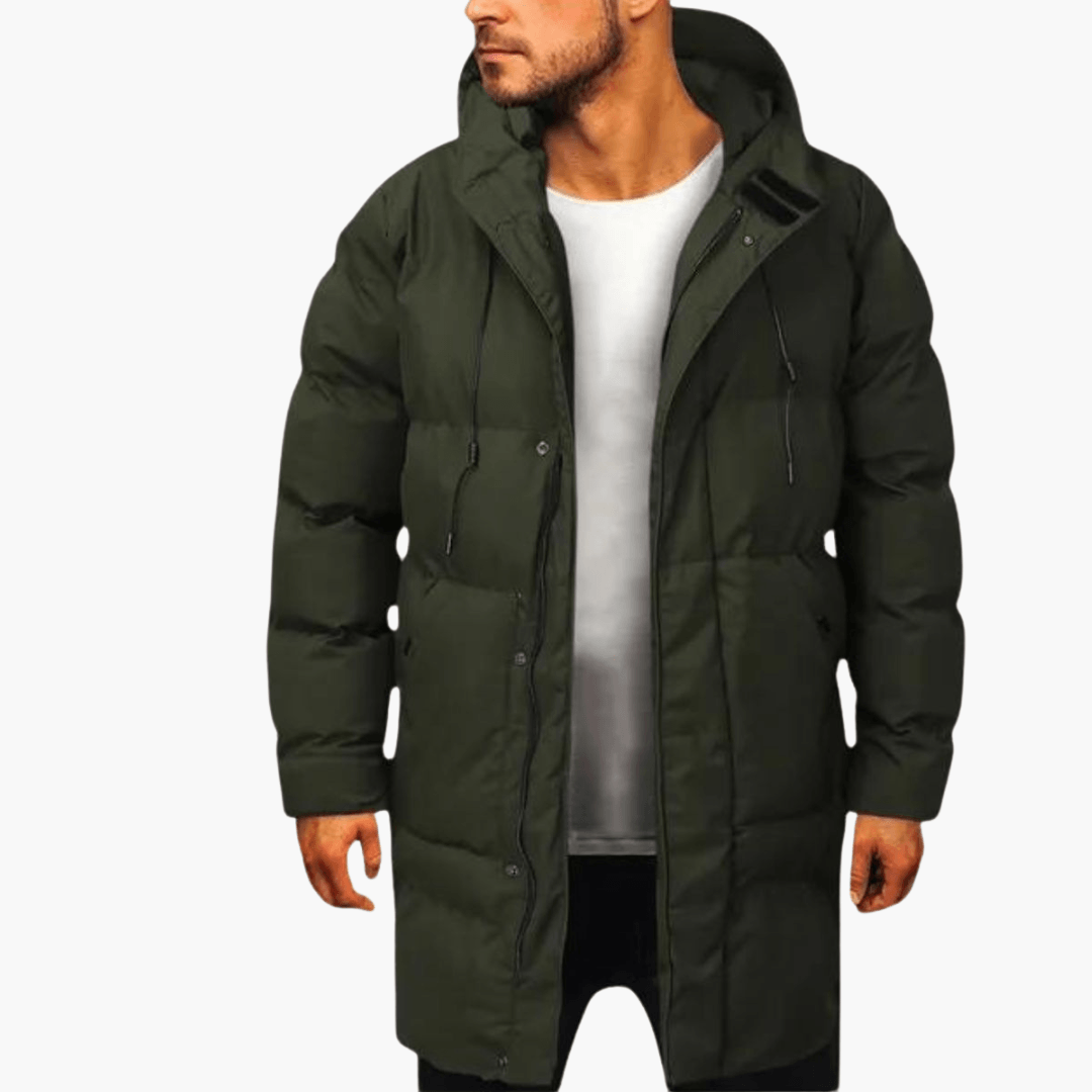 Men's Insulated Hooded Parka - Best Winter Jacket for Men