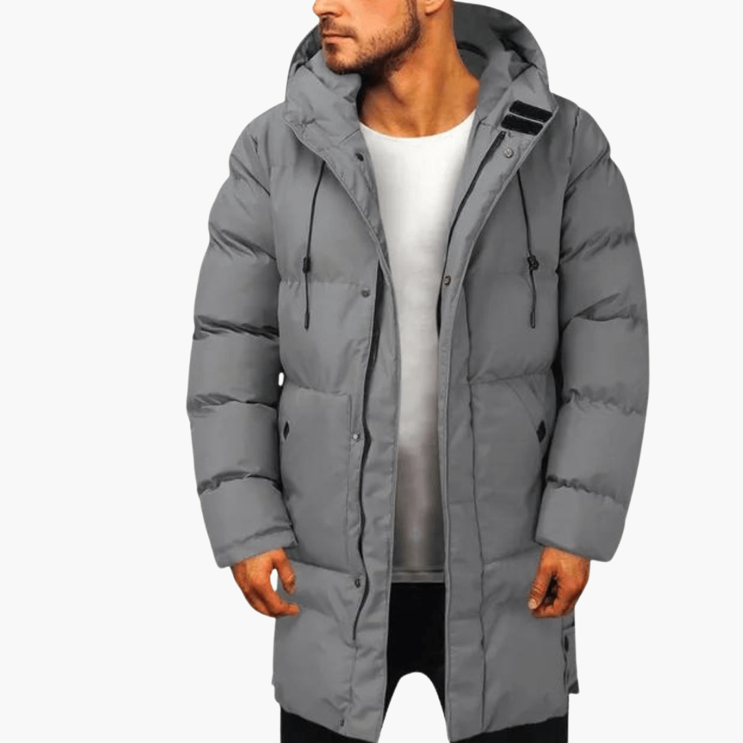 Men's Insulated Hooded Parka - Best Winter Jacket for Men