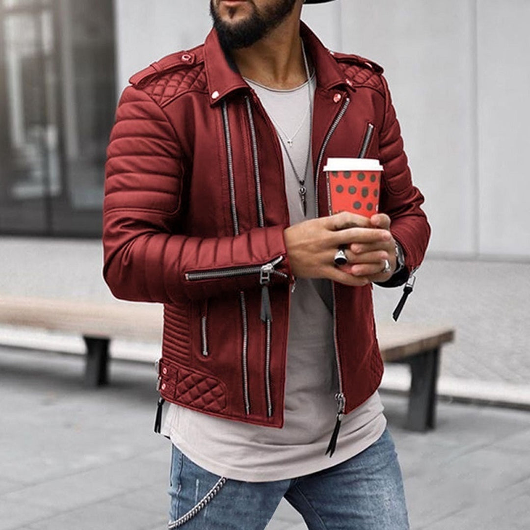 Men's Luxe Leather Jacket