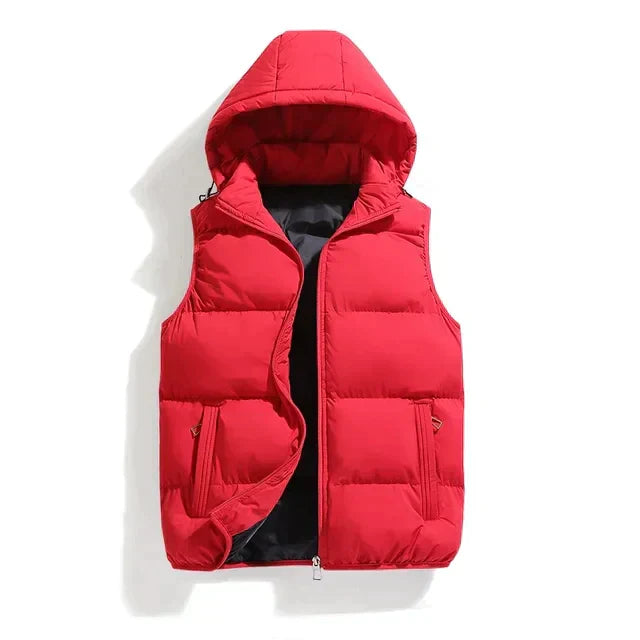 Men's Padded Bodywarmer with Hood