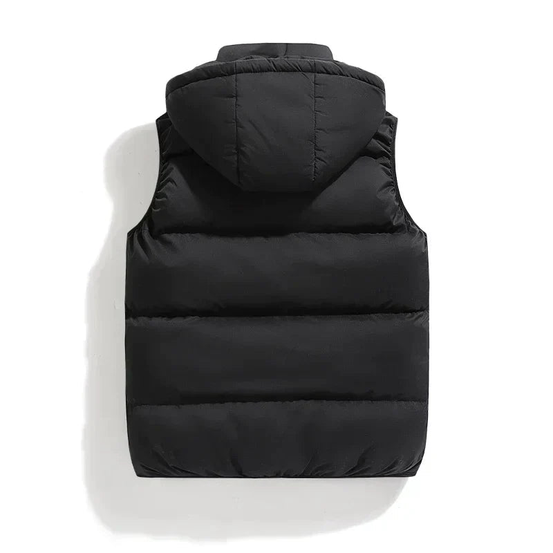 Men's Padded Bodywarmer with Hood