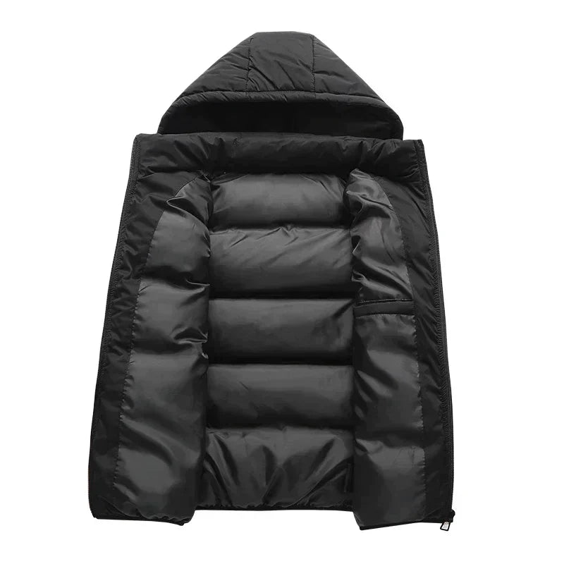 Men's Padded Bodywarmer with Hood
