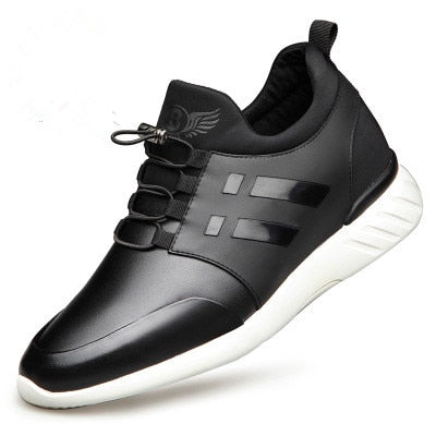 Men's Premium Faux Leather Comfort Sneakers