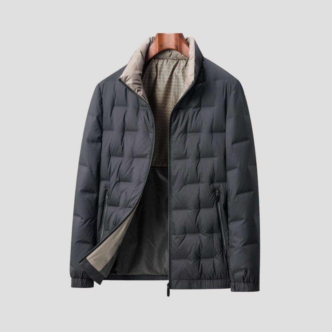 Men's Quilted Puffer Winter Jacket