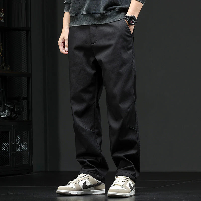 Men's Tailored Stretch Tapered Pants