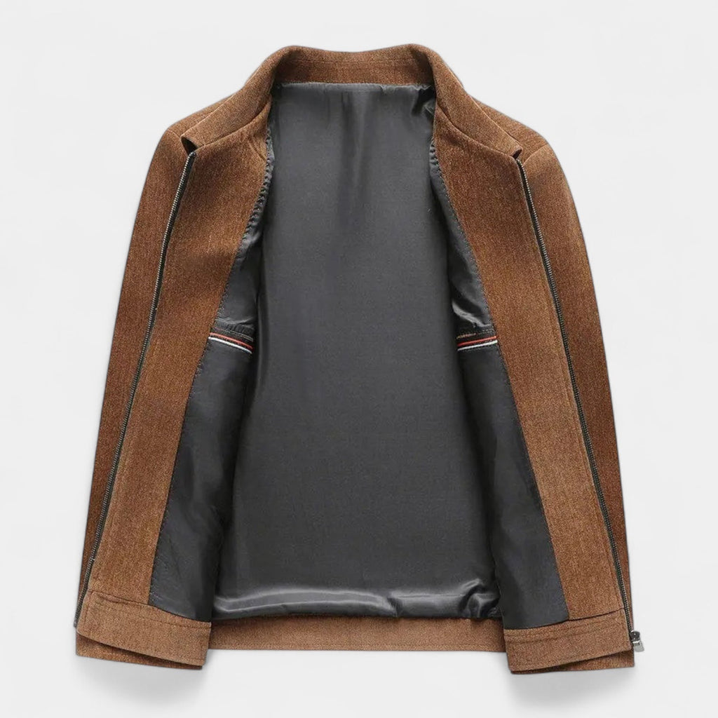 Men's Textured Harrington Super Shirt