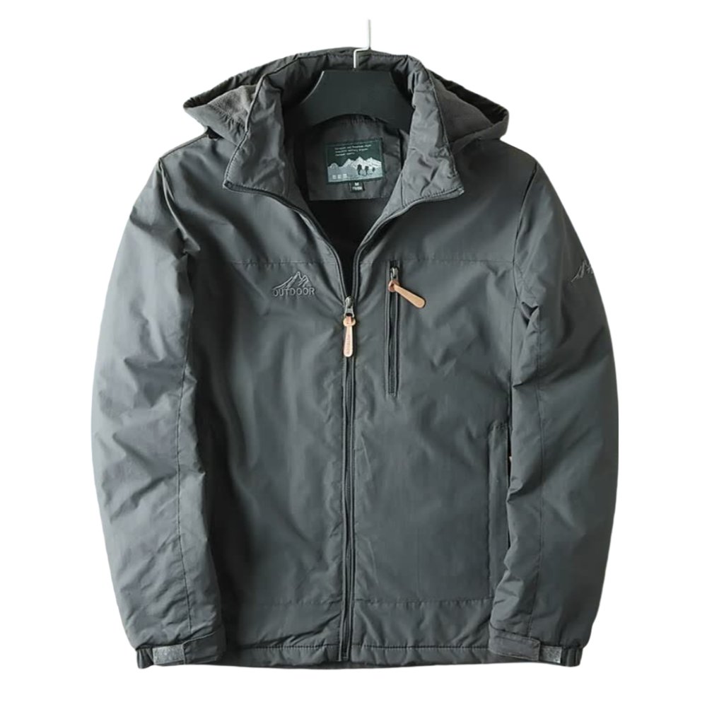 Men's Waterproof Outdoor Jacket with Hood