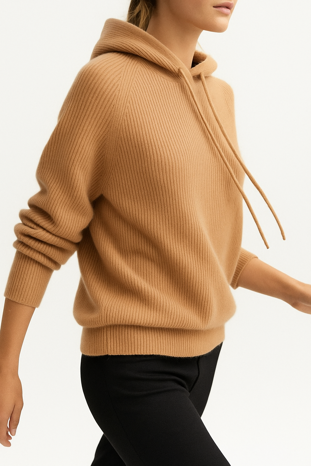 Women's Cashmere-Blend Relaxed Hoodie