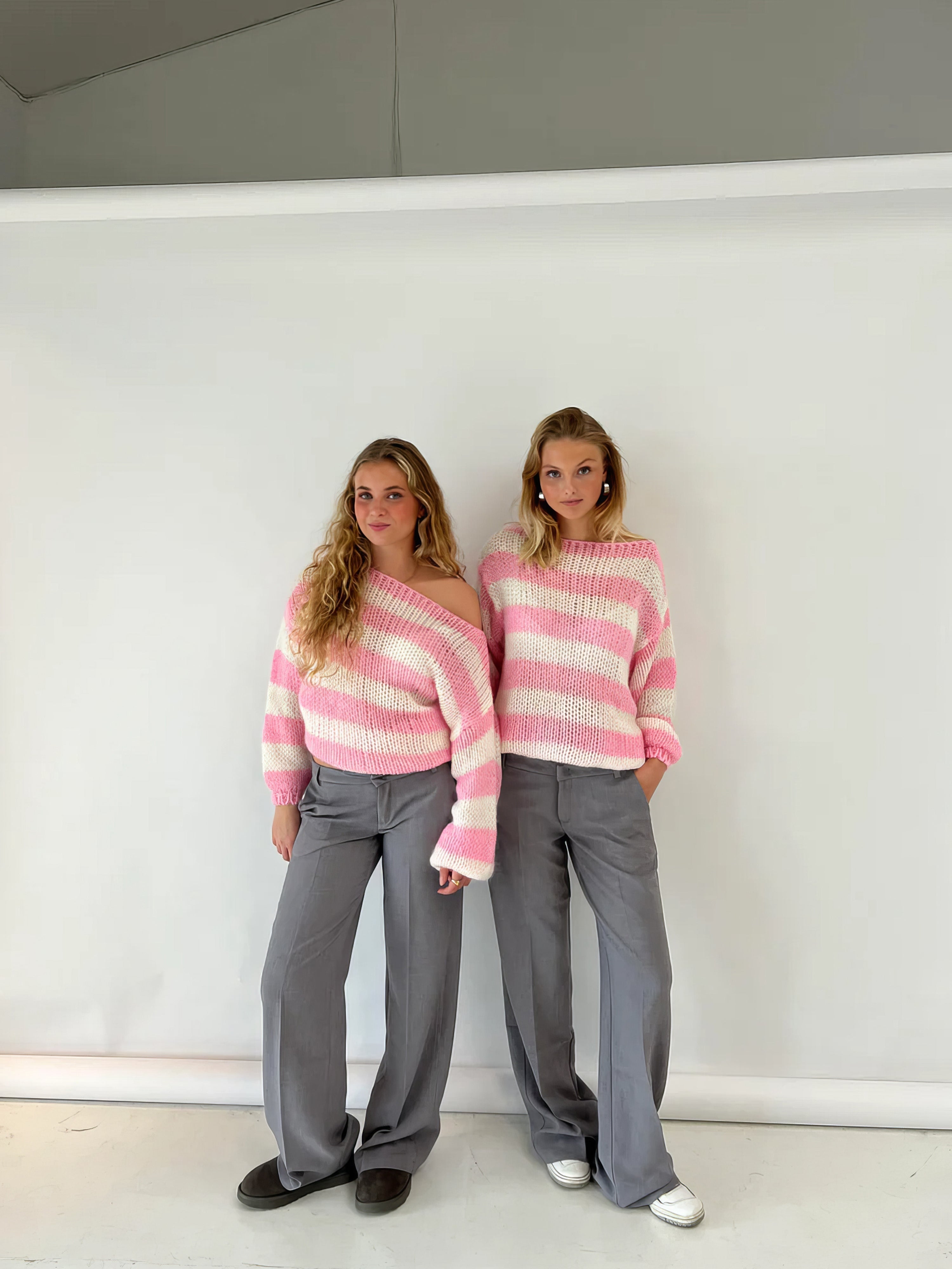 Women's Cozy Striped Sweater