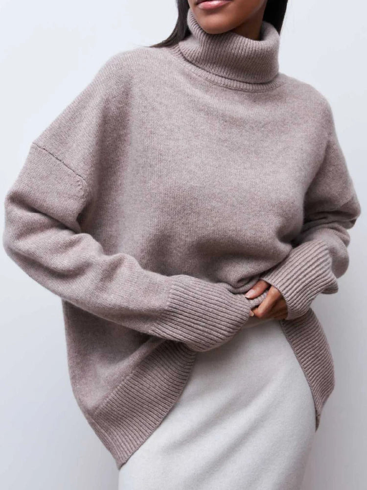 Women's Cozy Turtleneck Sweater