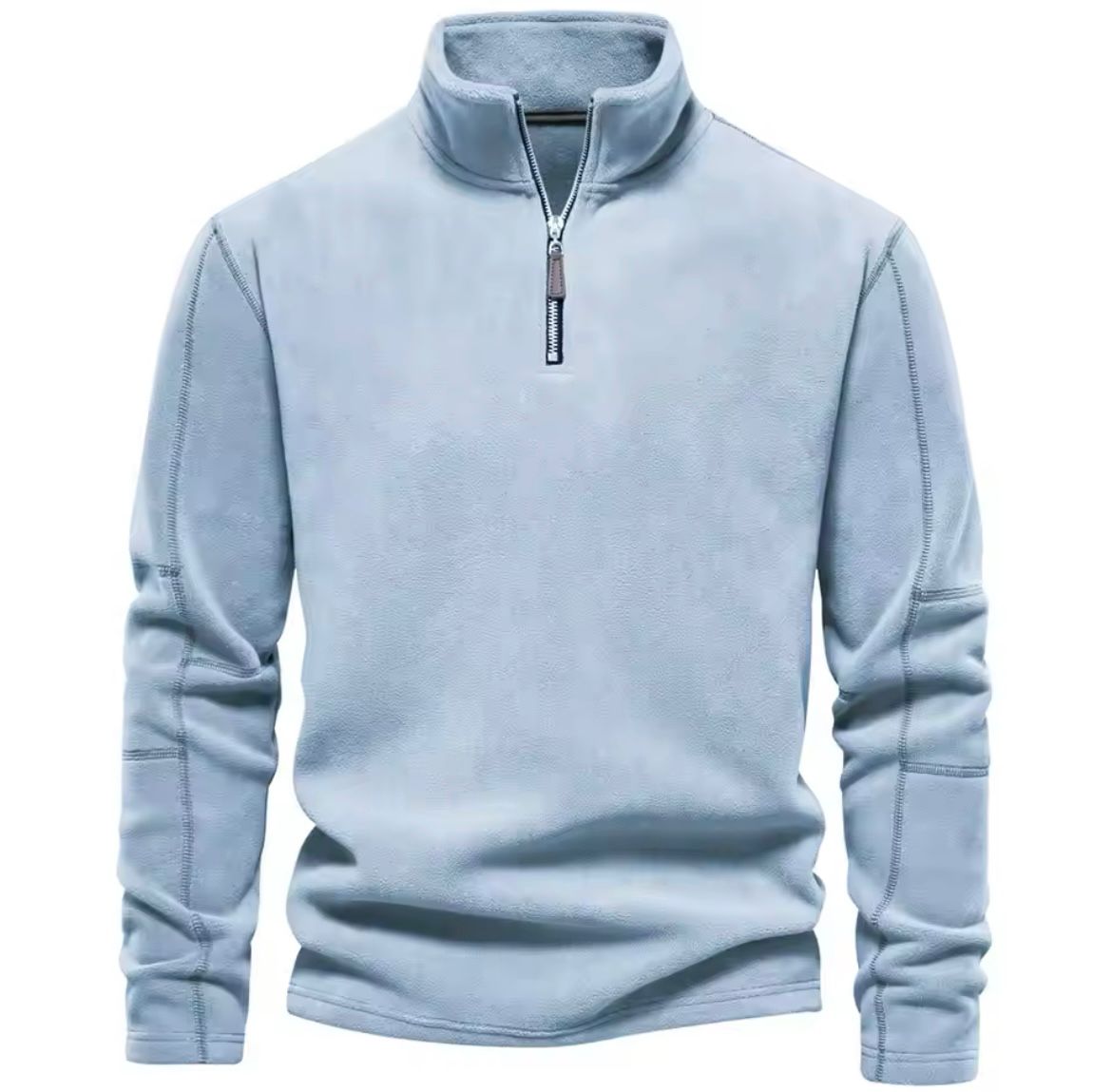 Men's Half-Zip Sweater for Cozy Autumn Wear