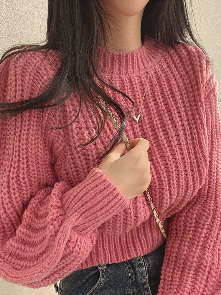 Women's Modern Sweater with Stylish Sleeves