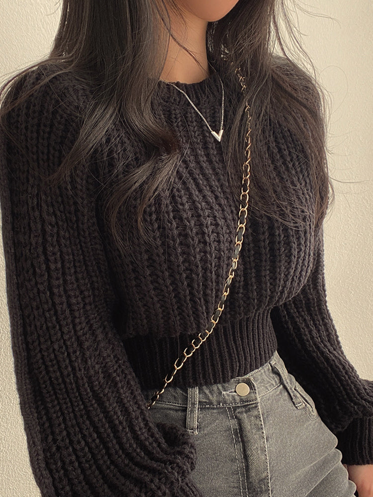 Women's Modern Sweater with Stylish Sleeves