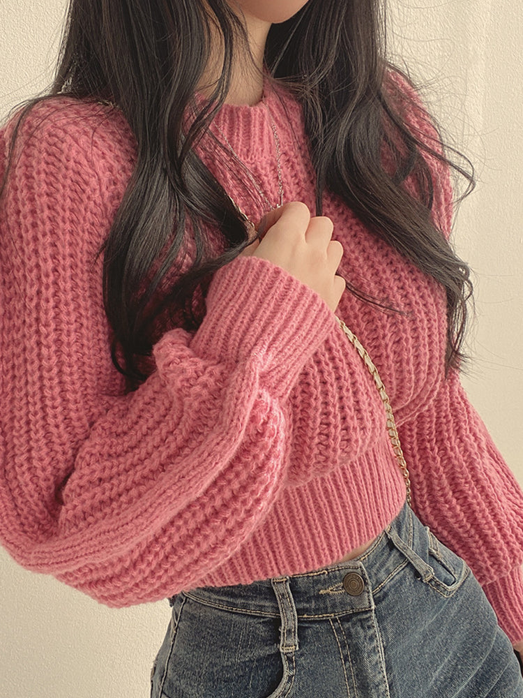 Women's Modern Sweater with Stylish Sleeves