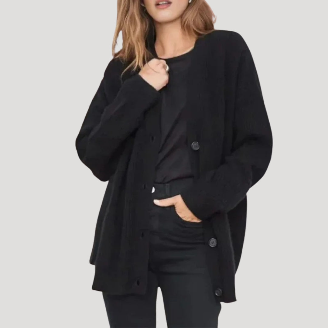 Women's Oversized Chunky Knit Cardigan Sweater