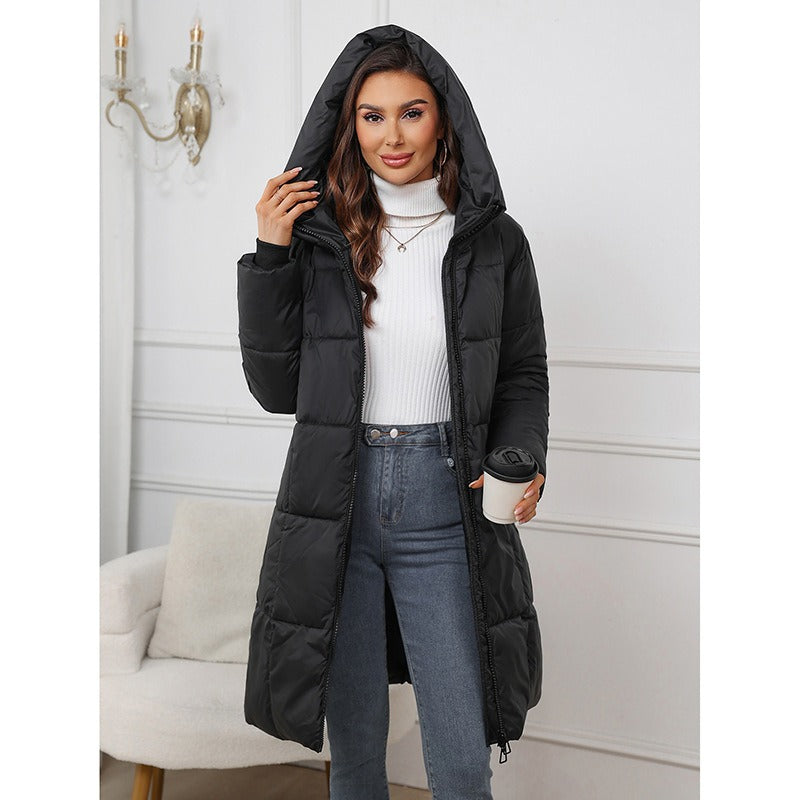 Women's Quilted Hooded Coat