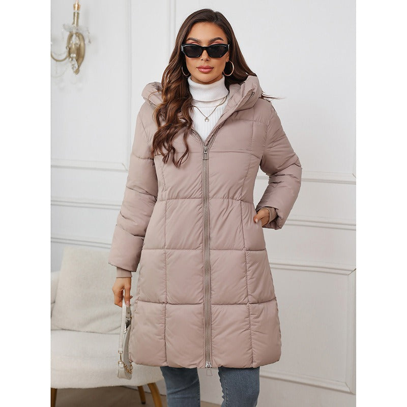 Women's Quilted Hooded Coat