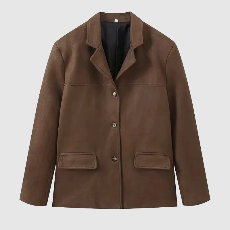 Women's Tailored Suede Jacket
